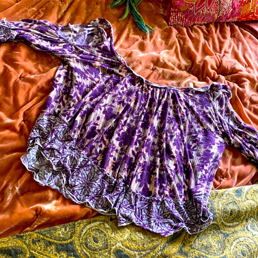 Flowy FP purple shirt